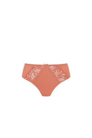 Natural Moment High Waist Brief Faded Rose