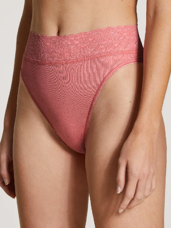 Lycraspitze Brief Italian Rose