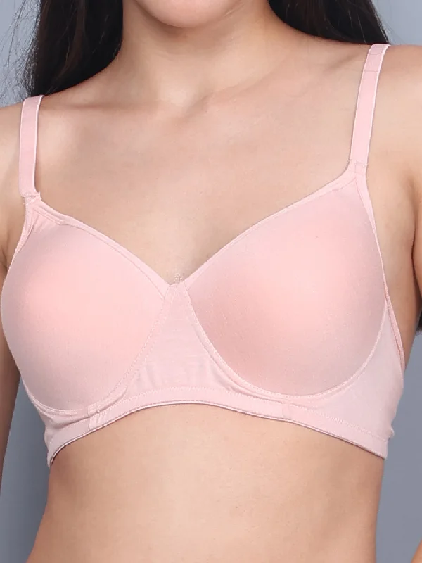 Bamboo Fabric Full Coverage Padded T-shirt Bra