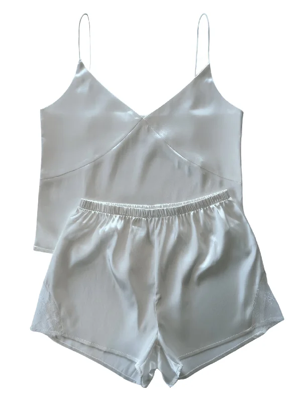 Satin and Lace Sleepwear Set