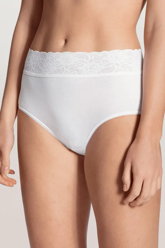 Iconics Midi Brief Weiss