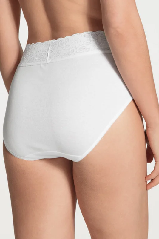 Iconics Midi Brief Weiss