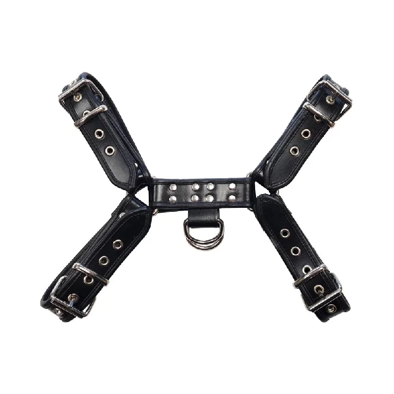 O.t.h Leather Harness - Black Size Extra Large