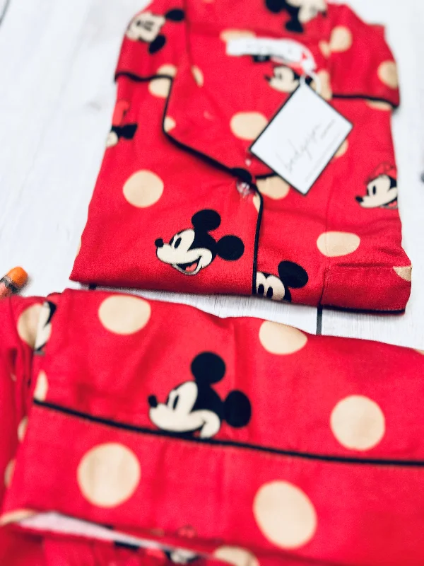 Polka Mickey Nightwear Set