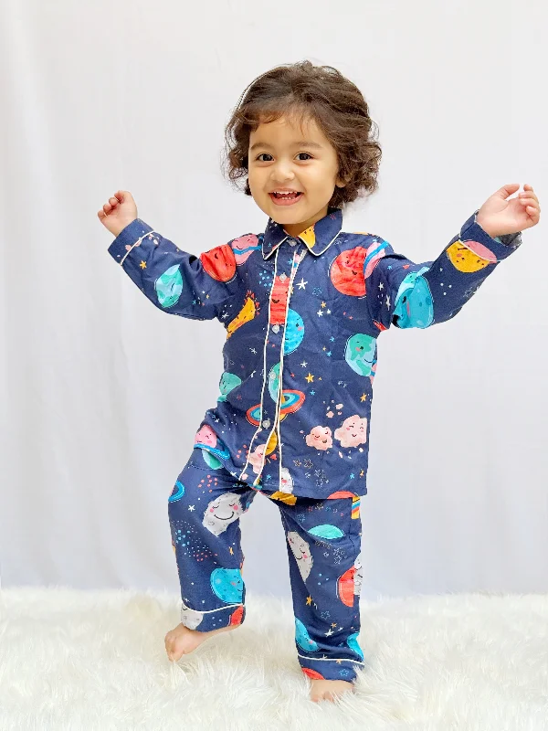 Solar System Pajama set Nightwear Set