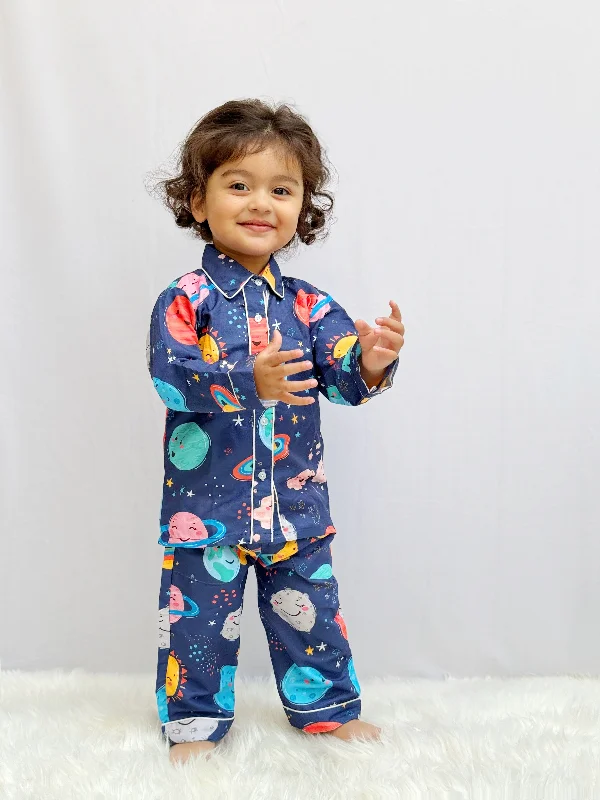 Solar System Pajama set Nightwear Set