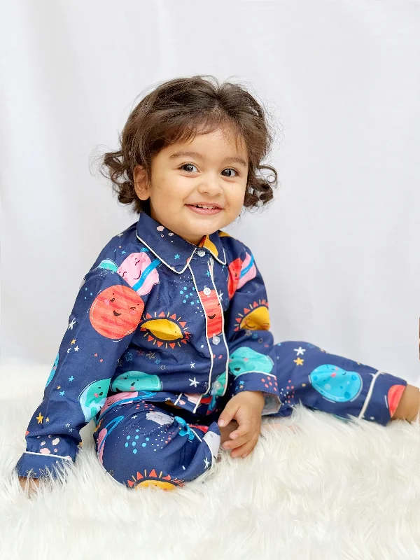 Solar System Pajama set Nightwear Set