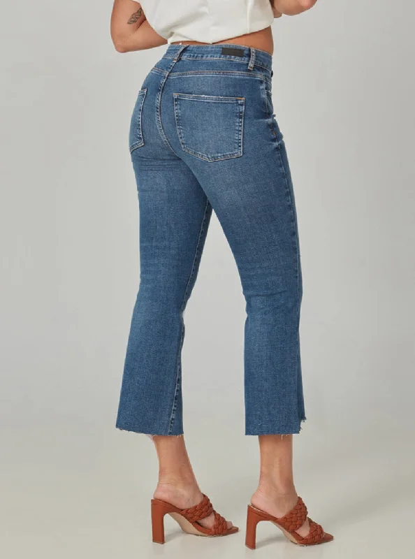 BILLIE-DIS High Rise Bootcut Jeans - Dim Sky