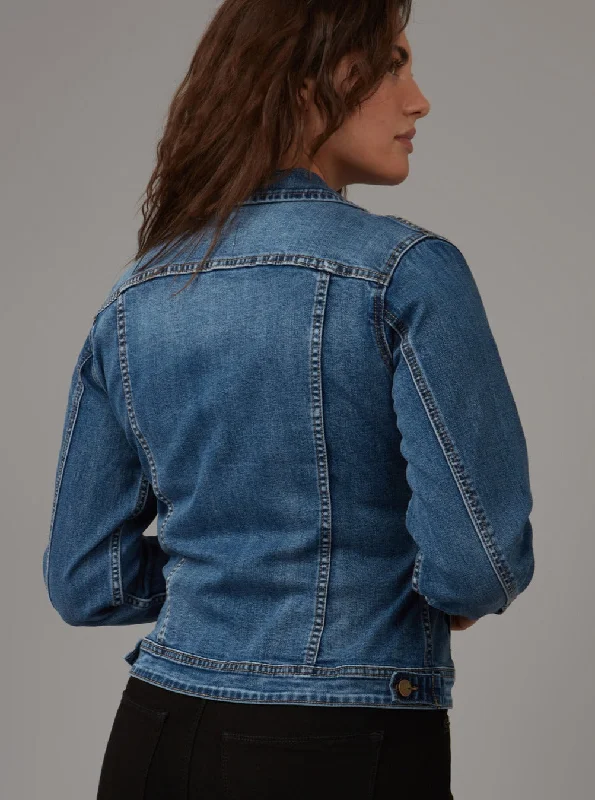 GABRIELLA-RCB Classic Denim Jacket - Rugged Classic Blue