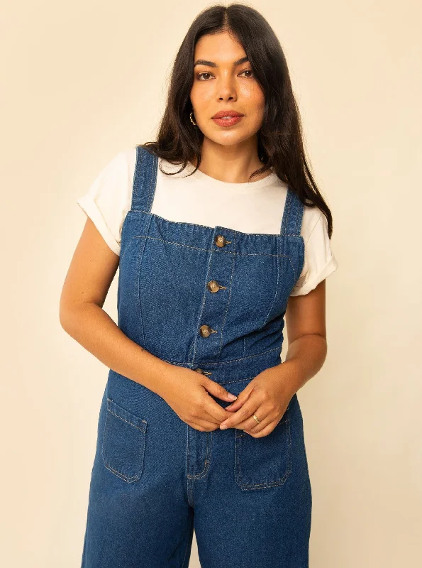 Grace Jumpsuit - Dark Denim