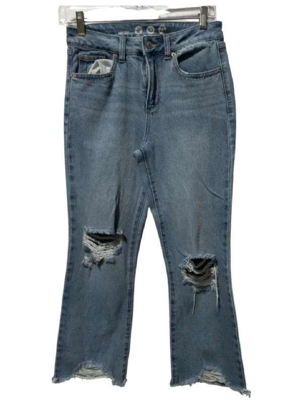 Jeans Boot Cut By Clothes Mentor In Blue Denim, Size: 3