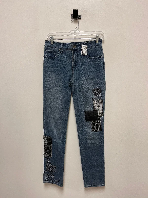 Jeans Skinny By Chicos In Blue Denim, Size: 2