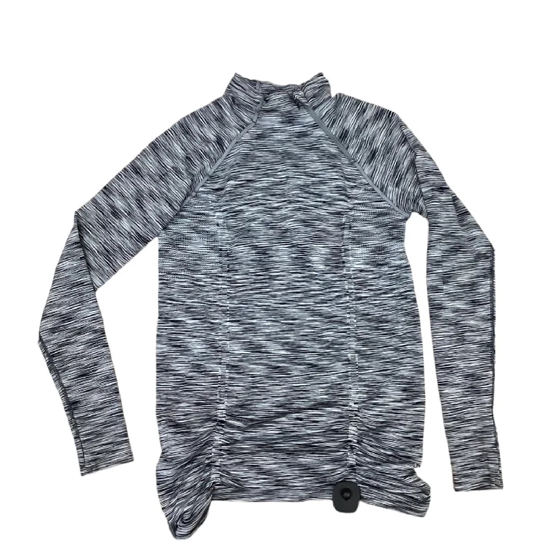 Top Long Sleeve Designer By Athleta In Grey, Size: L