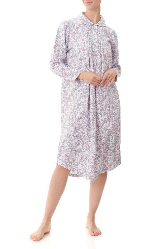 Givoni Gigi Mid Length Cotton Flannelette Nightie