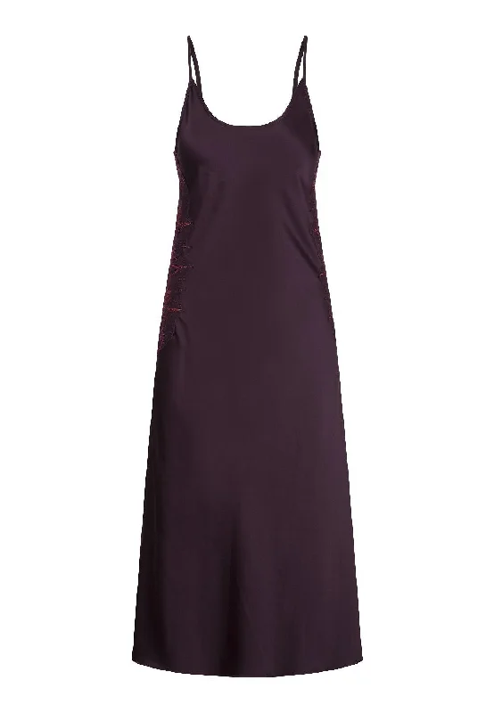 LingaDore Long Nightdress 6813LD - Winetasting