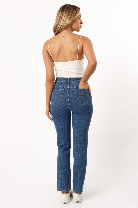 Abrand 94 High Slim Jeans - Liliana Mid Blue