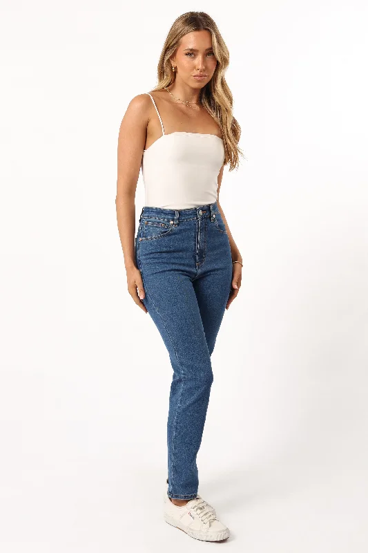 Abrand 94 High Slim Jeans - Liliana Mid Blue