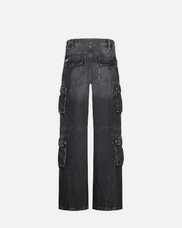 Harness Strap Cargo Trousers