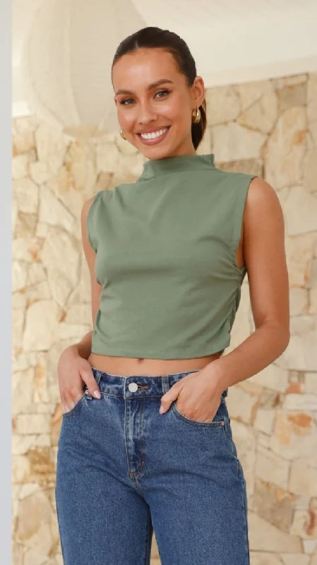 Banx Top - Olive