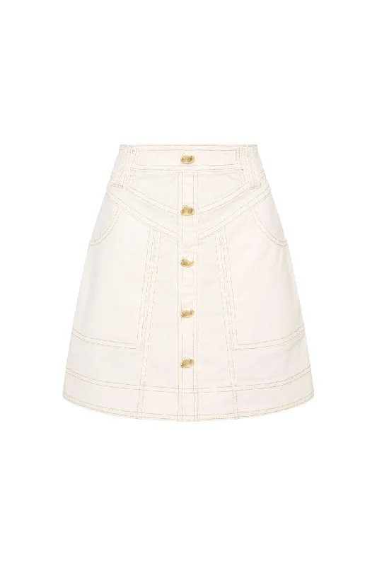 Belmond Denim Mini Skirt