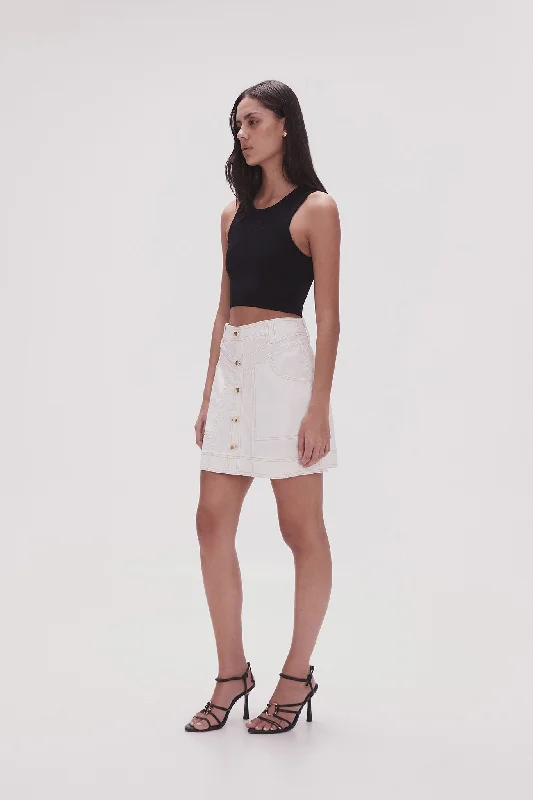 Belmond Denim Mini Skirt