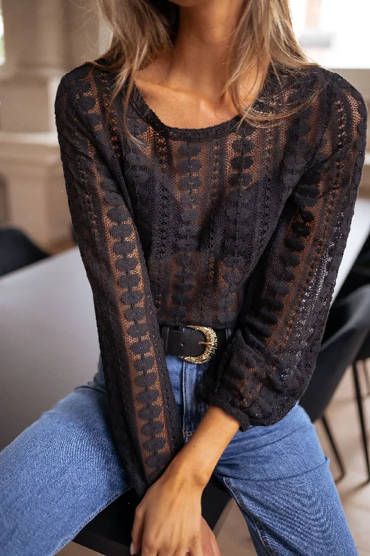 Blouse Laslo - noire