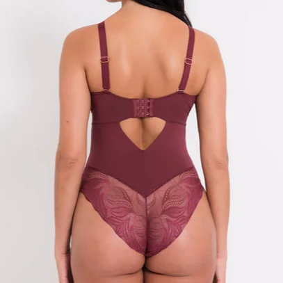 Indulgence Bodysuit ST010704 Oxblood