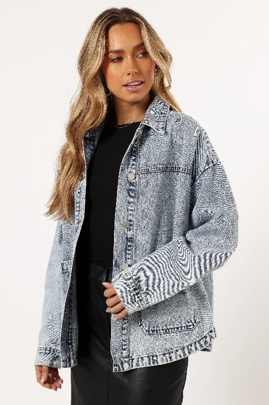 Delana Denim Jacket - Denim