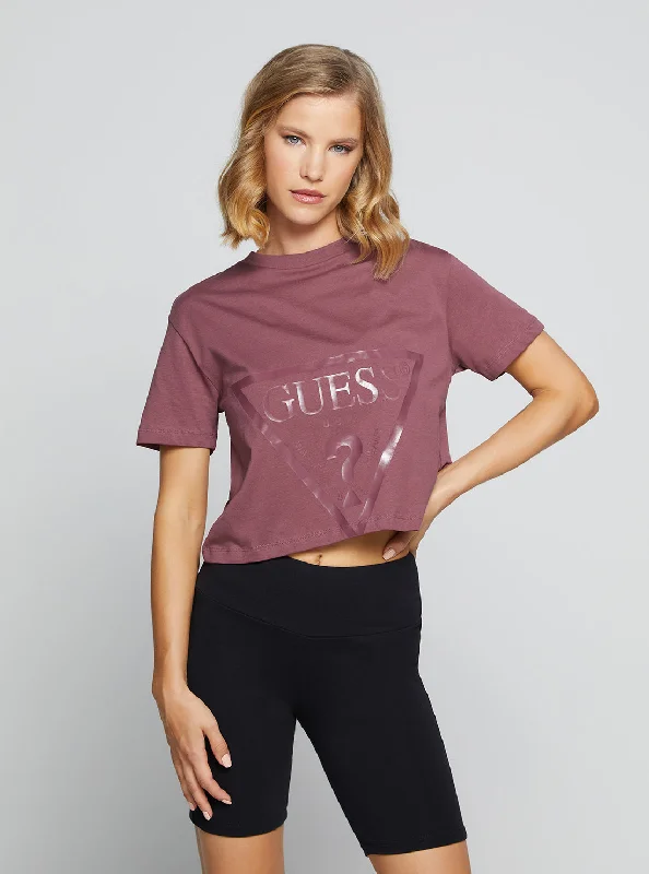 Eco Wine Adele Active Crop T-Shirt