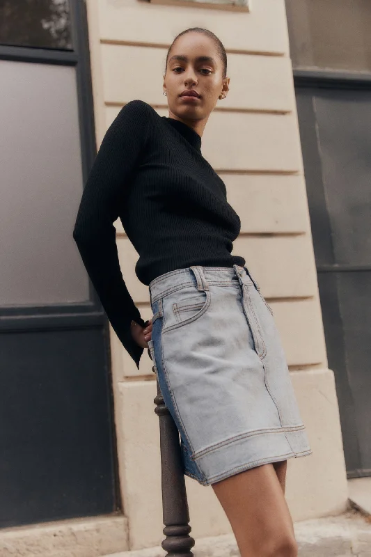 Embrace Denim Mini Skirt