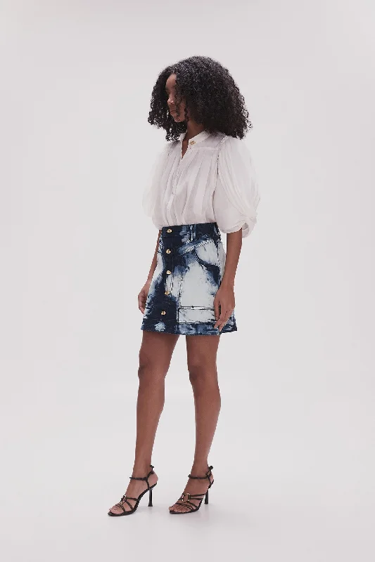 Enigma Denim Mini Skirt