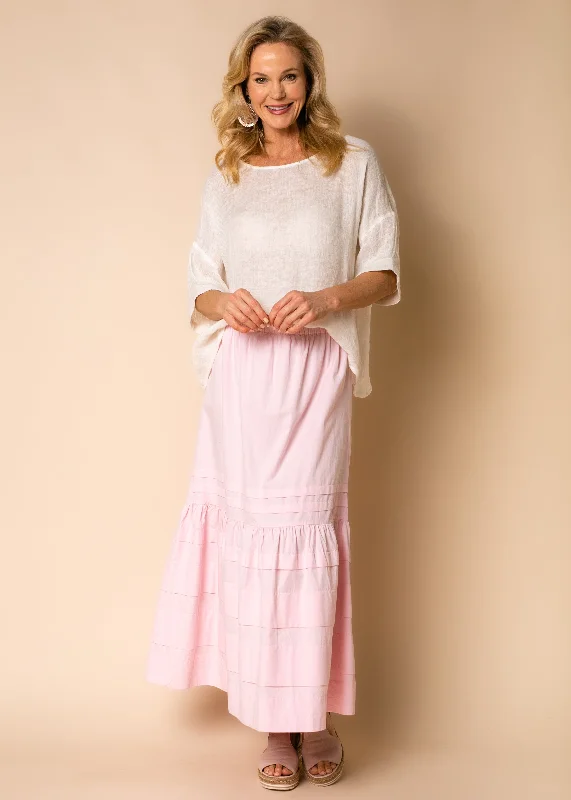 Honey Cotton Skirt in Blush