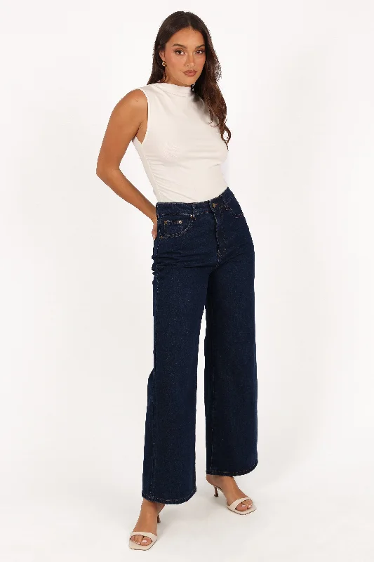 Monaco Wide Leg Jean - Indigo