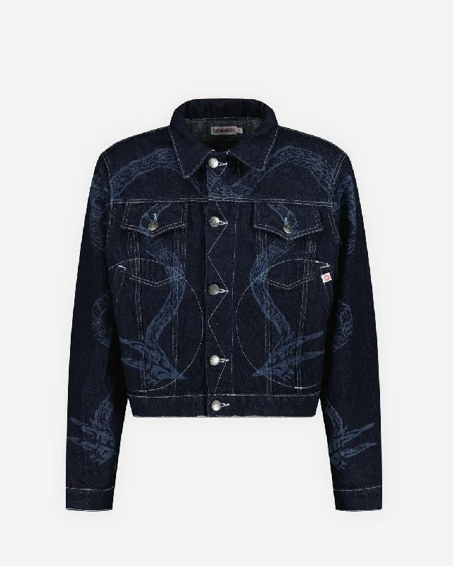 Art Denim Jacket