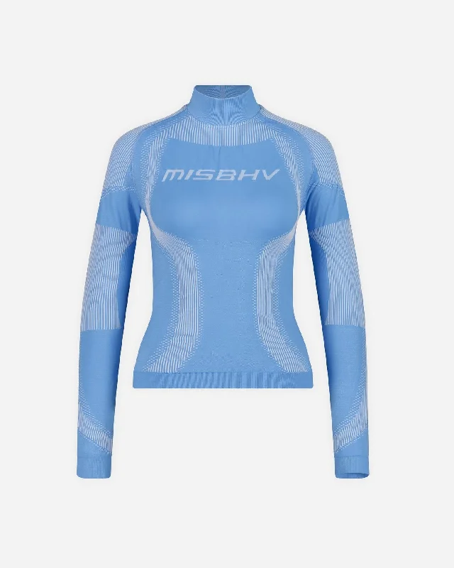 Blue Sport Longsleeve - Womens