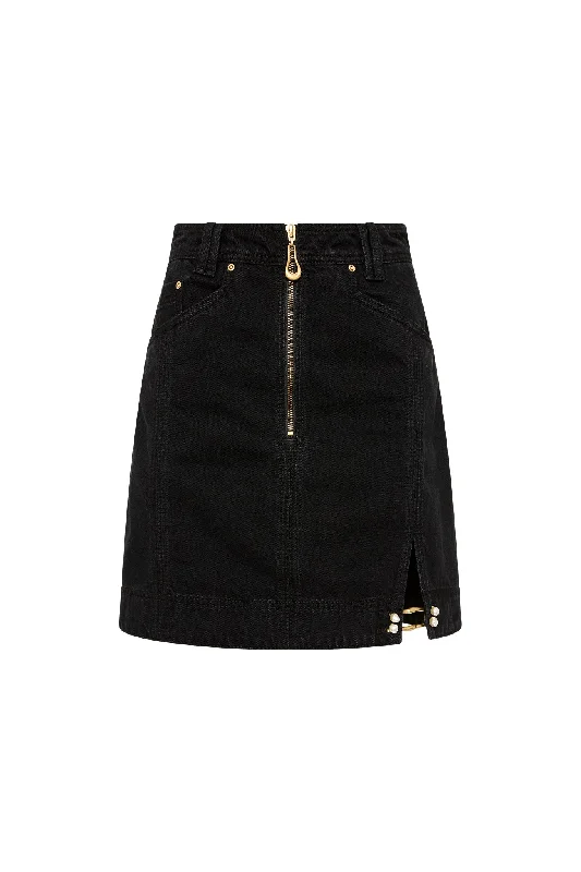 Willa Denim Mini Skirt