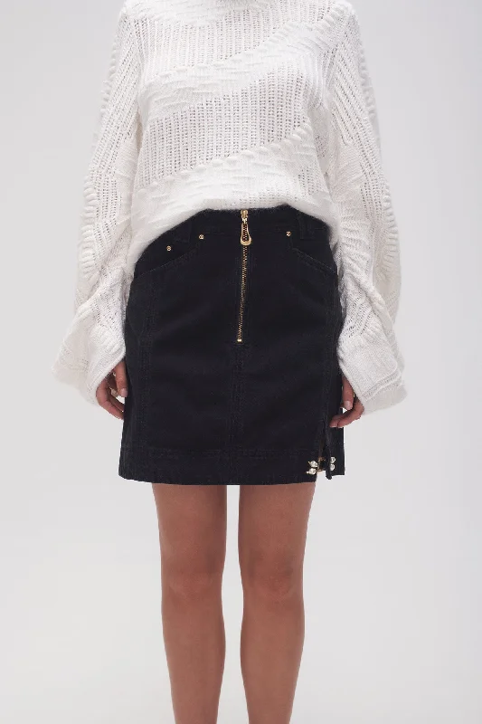 Willa Denim Mini Skirt