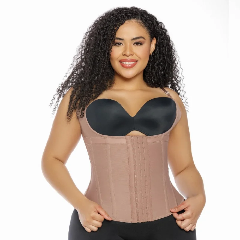 63136 Lady's Vest Waist Trainer with Zipper