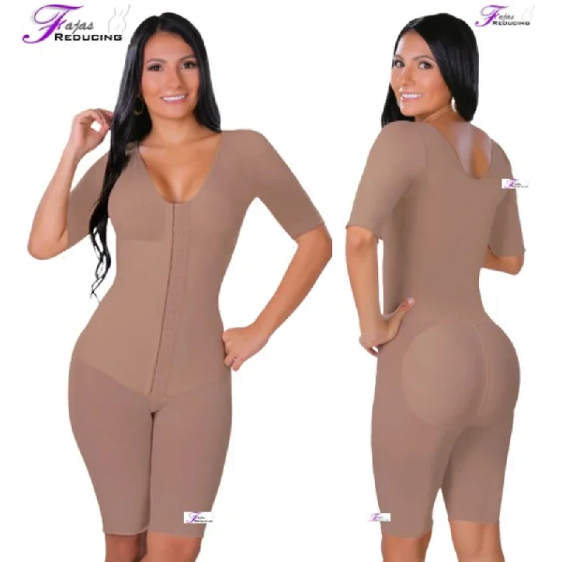 BODY SHAPER MID SLEEVE with BRA. Faja con Mangas y Brasier