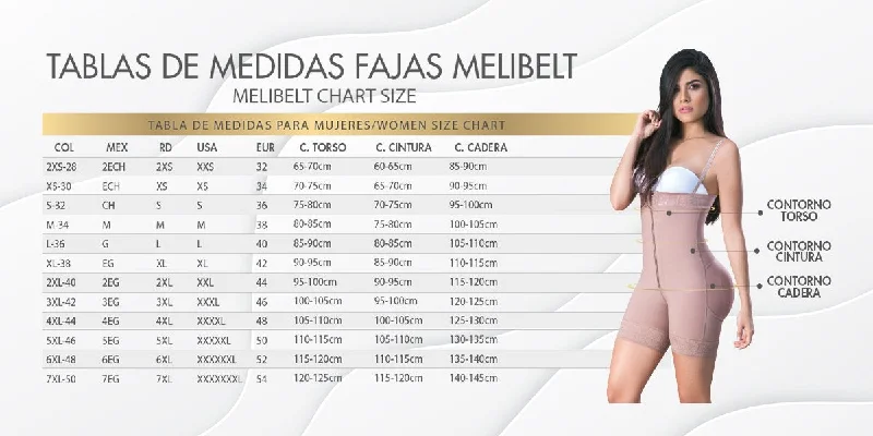 Fajas Colombianas Melibelt 2020 Plus Size