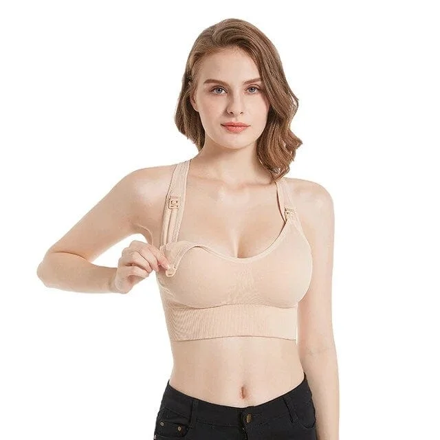 Women’s Nursing Breastfeeding Maternity Sports Bra