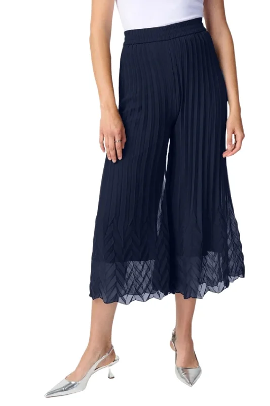 241931JR - CHIFFON CULLOTTE PANTS