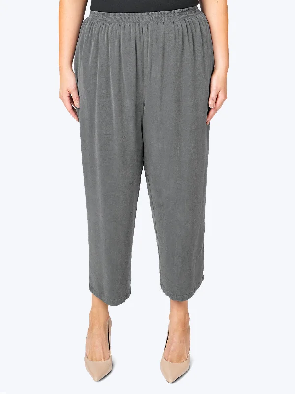 Tianello TENCEL™ Plus Sized Flood Pant