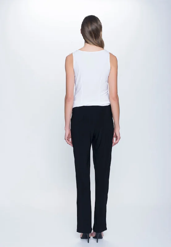 Pull-On Straight Leg Pant PETITE