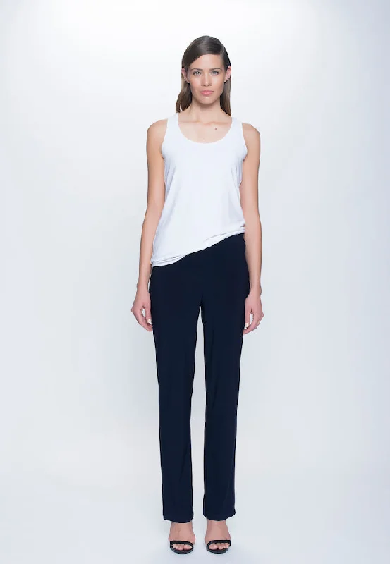 Pull-On Straight Leg Pant PETITE