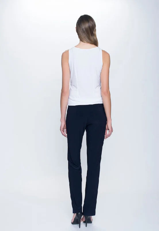 Pull-On Straight Leg Pant PETITE