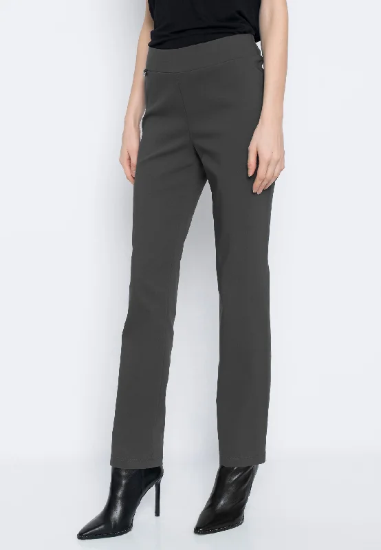 Pull-On Straight Leg Pants