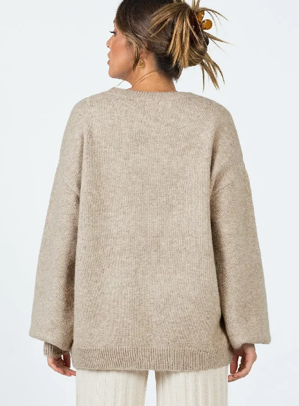 Ryanna Sweater Beige